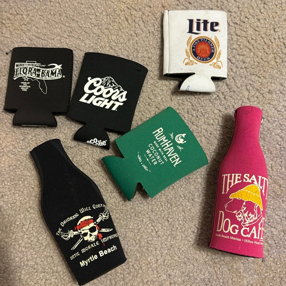 Bundle of coolies for one price for cans or bottles